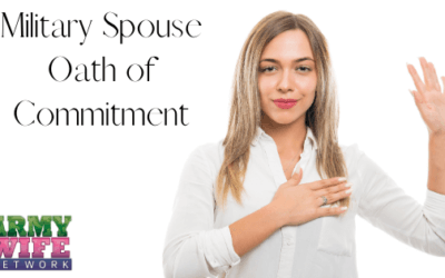 Military Spouse Oath of Commitment