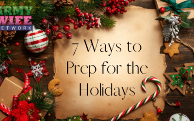 7 Ways to Prep for the Holidays