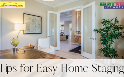 Tips for Easy Home Staging