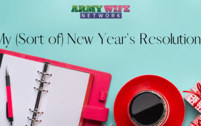 My (Sort of) New Year’s Resolutions