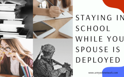 Staying in School While Your Spouse is Deployed