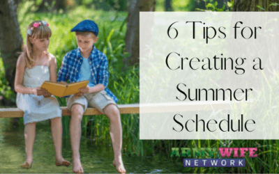 6 Tips for Creating a Summer Schedule