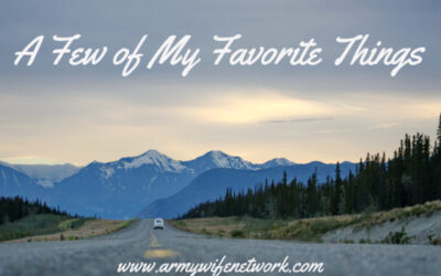 A Few of My Favorite Things