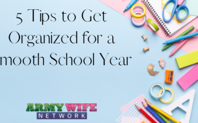 5 Tips to Get Organized for a Smooth School Year
