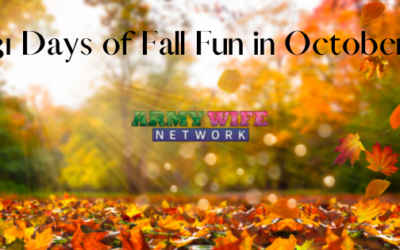 31 Days of Fall Fun in October