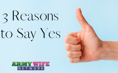 3 Reasons to Say Yes