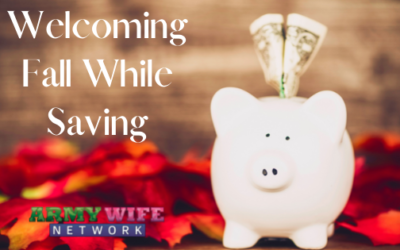 Welcoming Fall While Saving