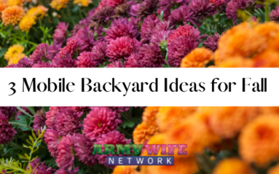 3 Mobile Backyard Ideas for Fall  