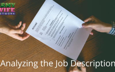 Analyzing the Job Description