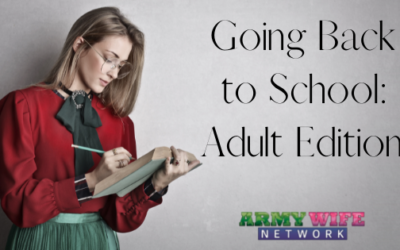 Going Back to School: Adult Edition
