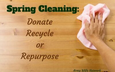 Spring Cleaning: Donate, Recycle, Repurpose