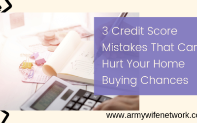 3 Credit Score Mistakes That Affect Home Buying