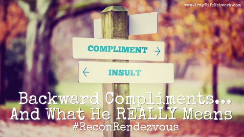 Words Compliment And Insult In A Conceptual Image