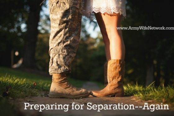 preparation for separation again