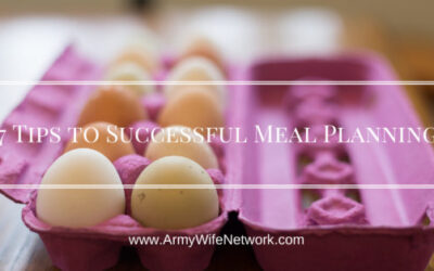 7 Tips to Successful Meal Planning