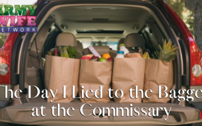 The Day I Lied to the Bagger at the Commissary