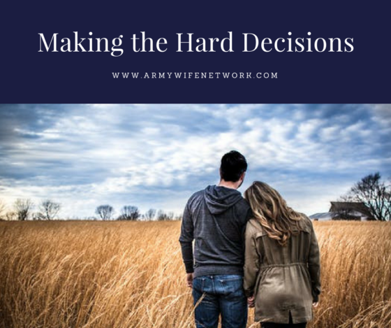Making little decisions is hard, but sometimes we even have to make big decisions!
