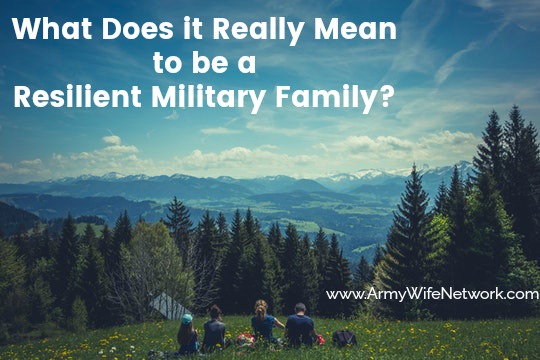 resilient military family