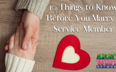 10 Things to Know Before You Marry a Service Member