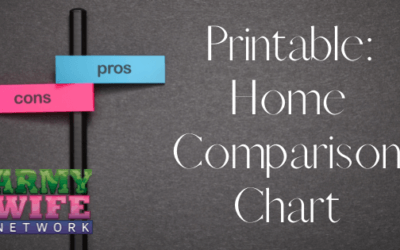 Printable: Home Comparison Chart