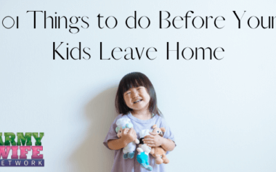 101 Things to do Before Your Kids Leave Home