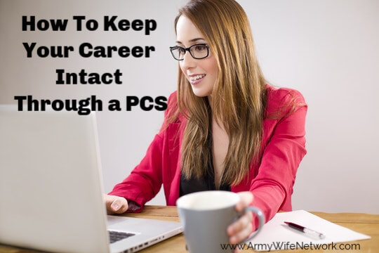 keep your career through a pcs