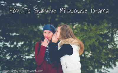 How To Survive Milspouse Drama