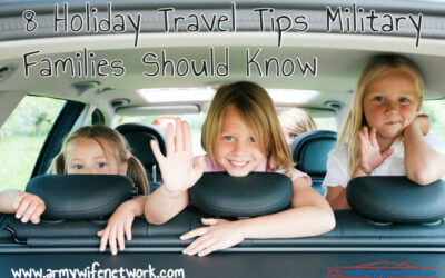 8 Holiday Travel Tips for Military Families