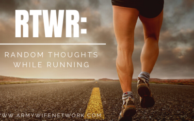 RTWR: Random Thoughts While Running