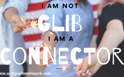 I’m not Glib; I’m a Connector