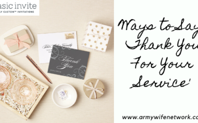 Ways To Say ‘Thank You For Your Service’