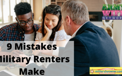 9 Mistakes Military Renters Make