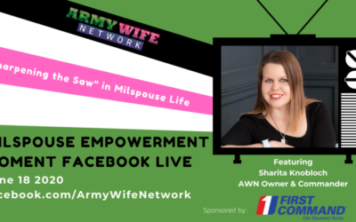 AWTR Show #747: ‘Sharpening the Saw’ in Milspouse Life