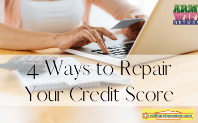 4 Ways to Repair Your Credit Score