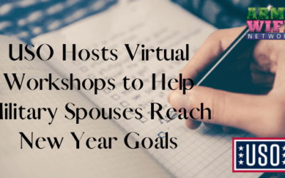 USO Hosts Virtual Workshops to Help Military Spouses Reach New Year Goals