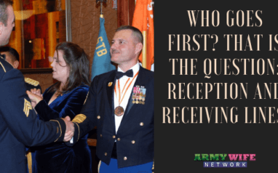 Who Goes First? That is the Question: Reception and Receiving Lines