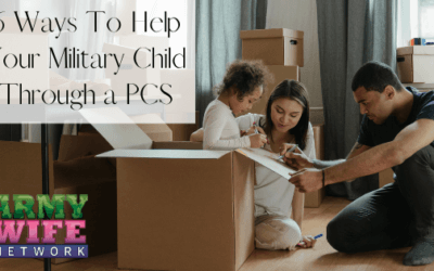 6 Ways To Help Your Military Child Through a PCS