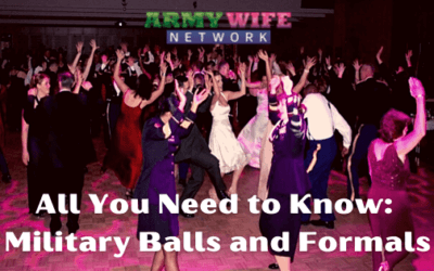Need to Know: Military Balls and Formals