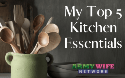 My Top 5 Kitchen Essentials