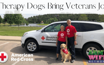 Therapy Dogs Bring Veterans Joy