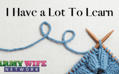 I Have a Lot To Learn