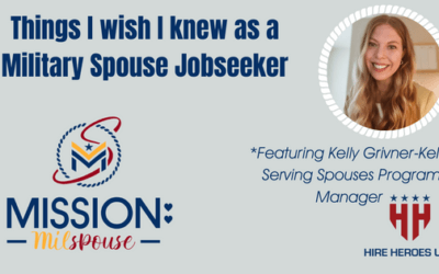 Things I wish I knew as a Military Spouse Jobseeker