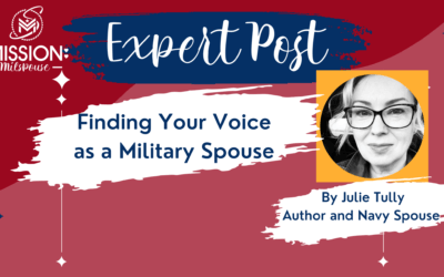 Finding Your Voice as a Military Spouse