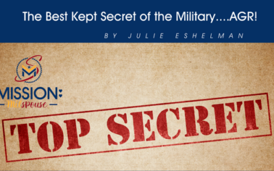 The Best Kept Secret of the Military….AGR!