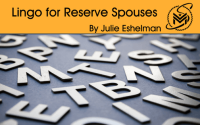Lingo for Reserve Spouses